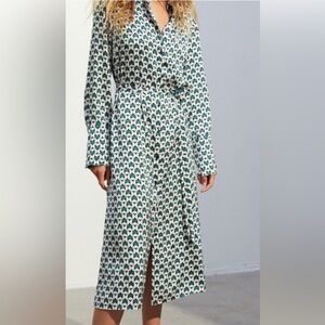 H&M| Tie-Belt Shirt Dress